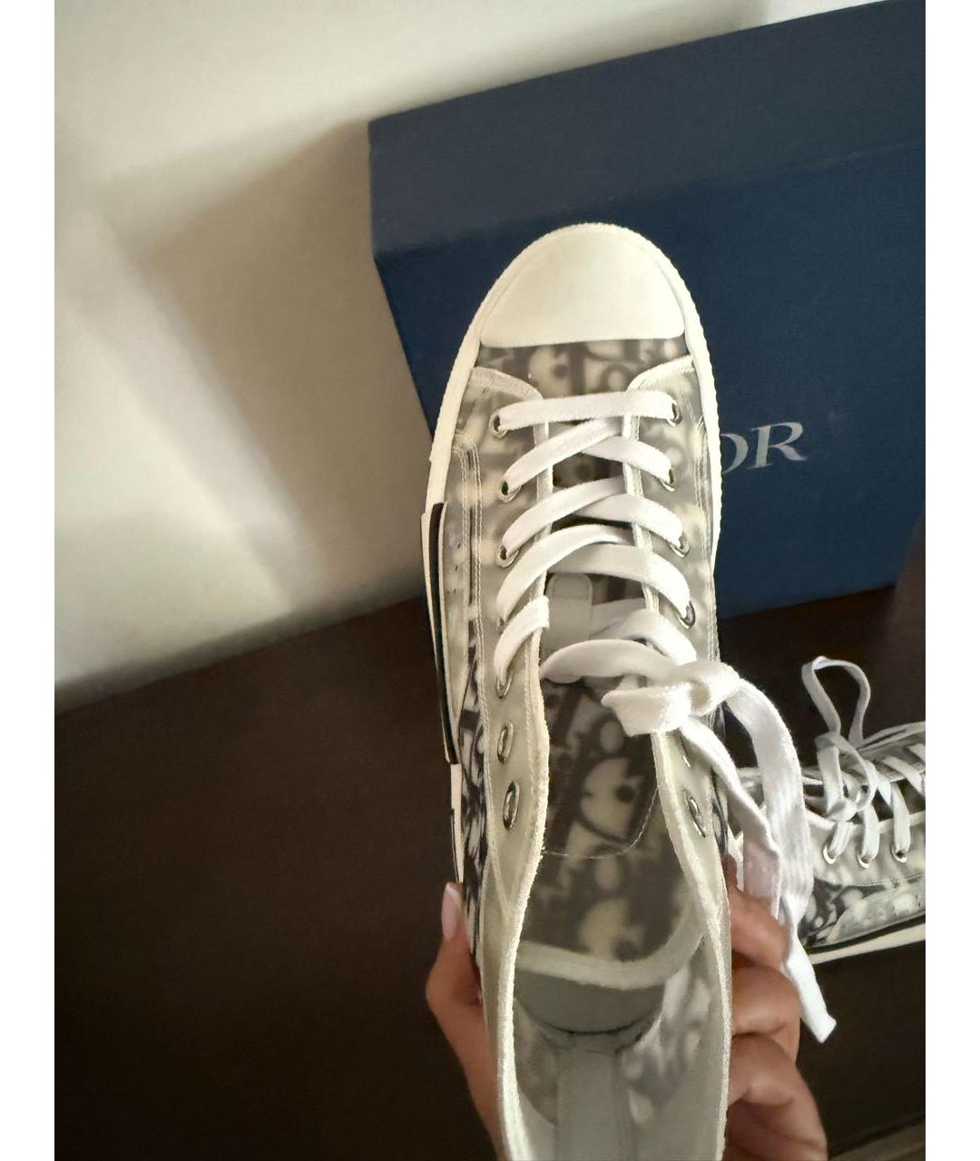 CHRISTIAN DIOR Белые кеды, фото 3