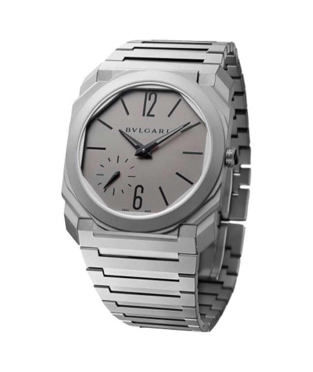 BVLGARI Серые часы, фото 1