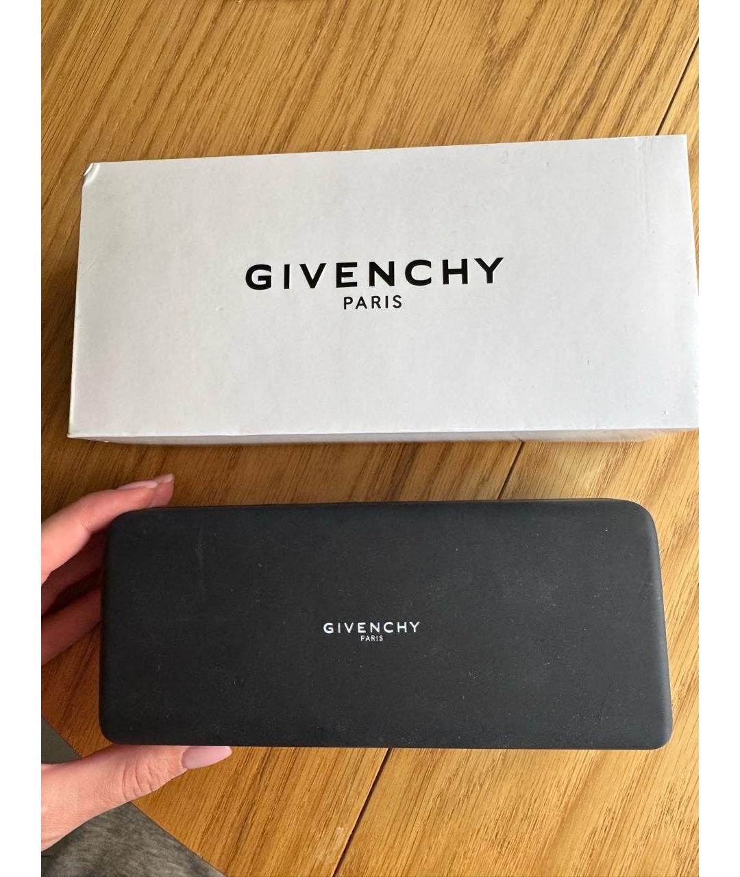 GIVENCHY Черные пластиковые солнцезащитные очки, фото 6