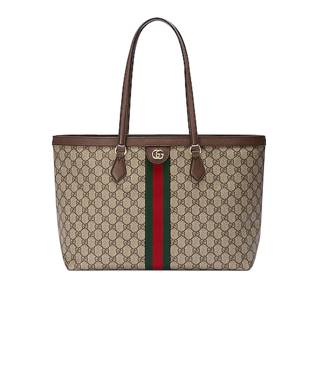 GUCCI Кожаная сумка тоут, фото 1
