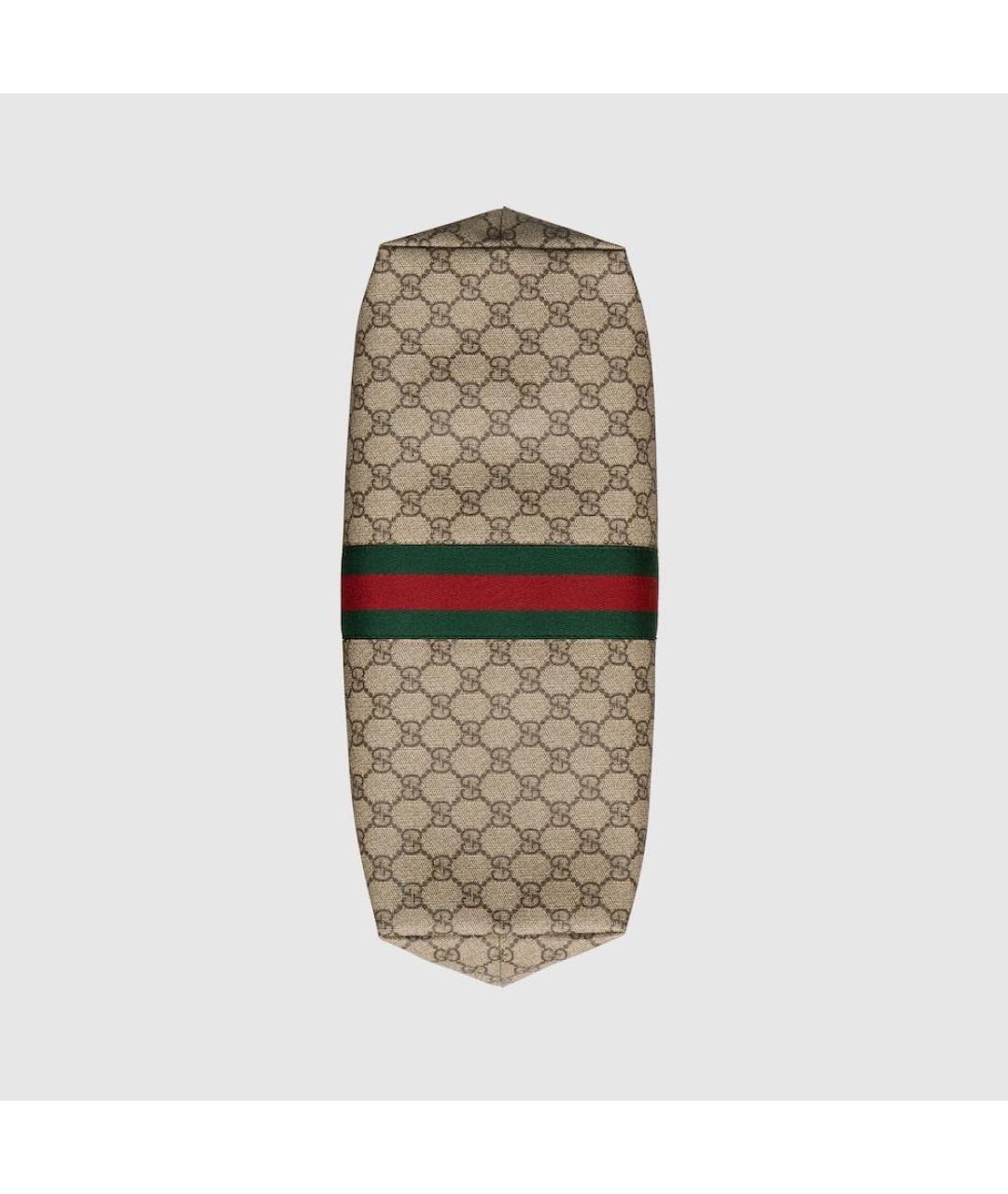 GUCCI Кожаная сумка тоут, фото 7