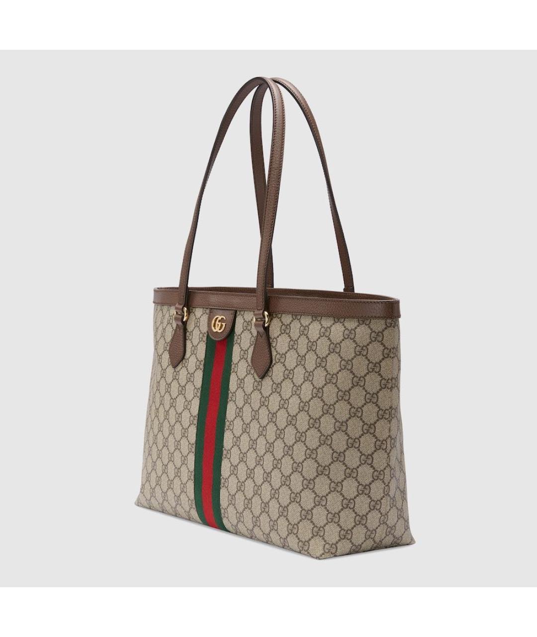 GUCCI Кожаная сумка тоут, фото 2