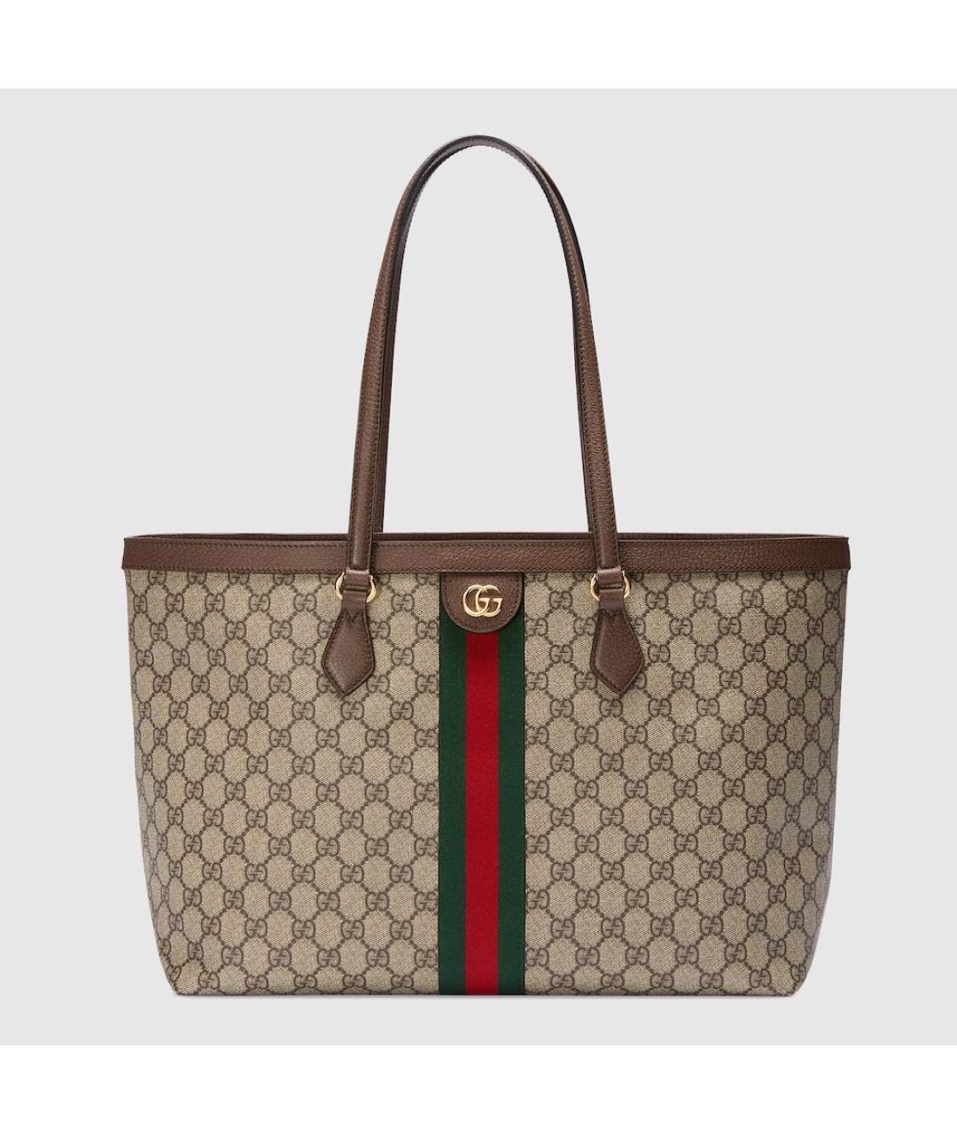 GUCCI Кожаная сумка тоут, фото 3