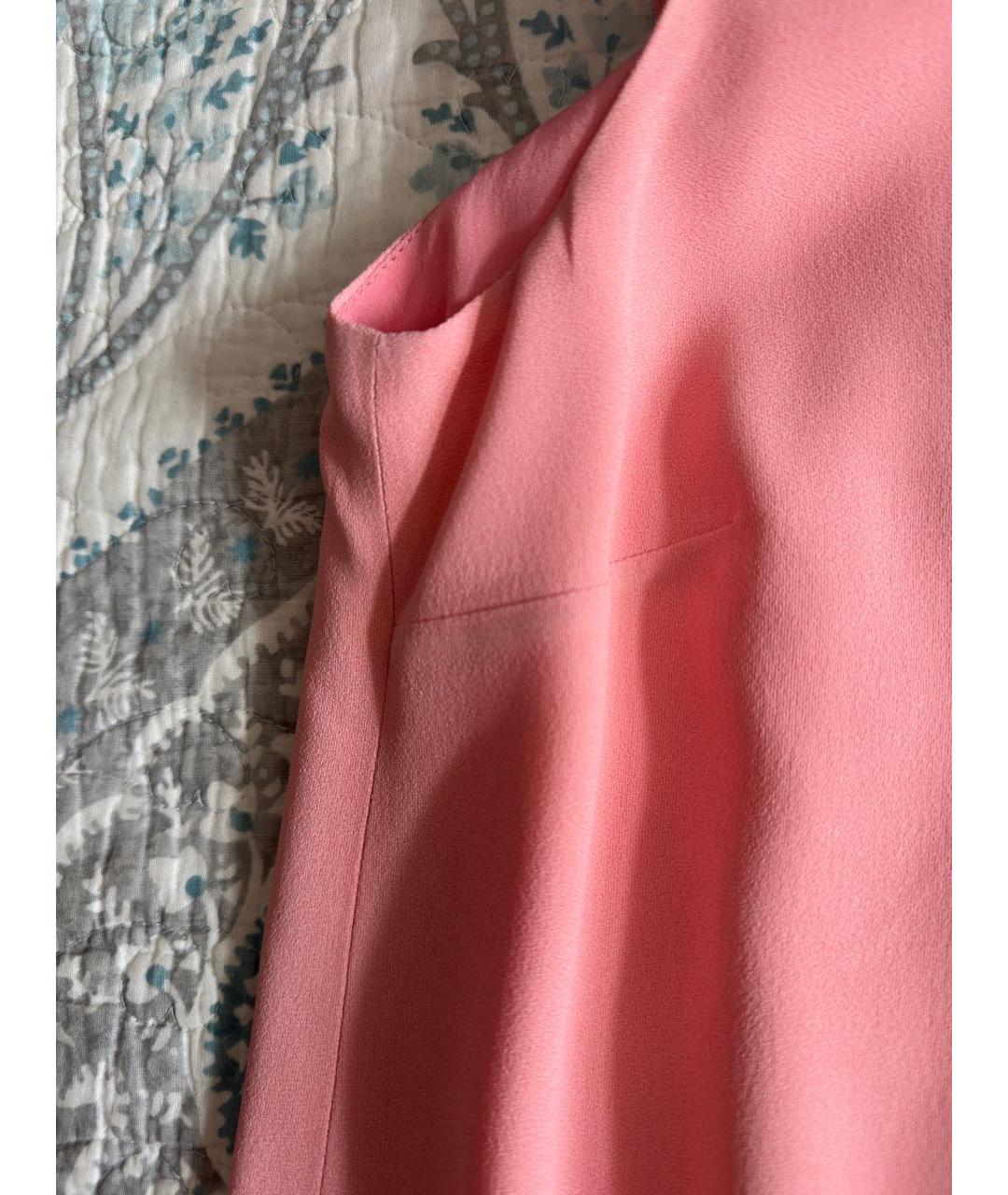 RED VALENTINO Розовое ацетатное коктейльное платье, фото 5