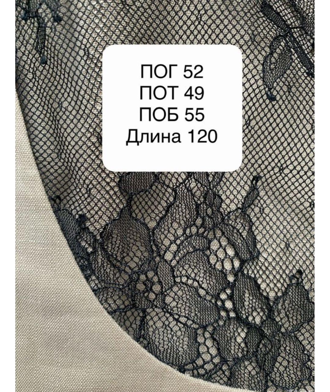 'S MAX MARA Бежевое вискозное повседневное платье, фото 6