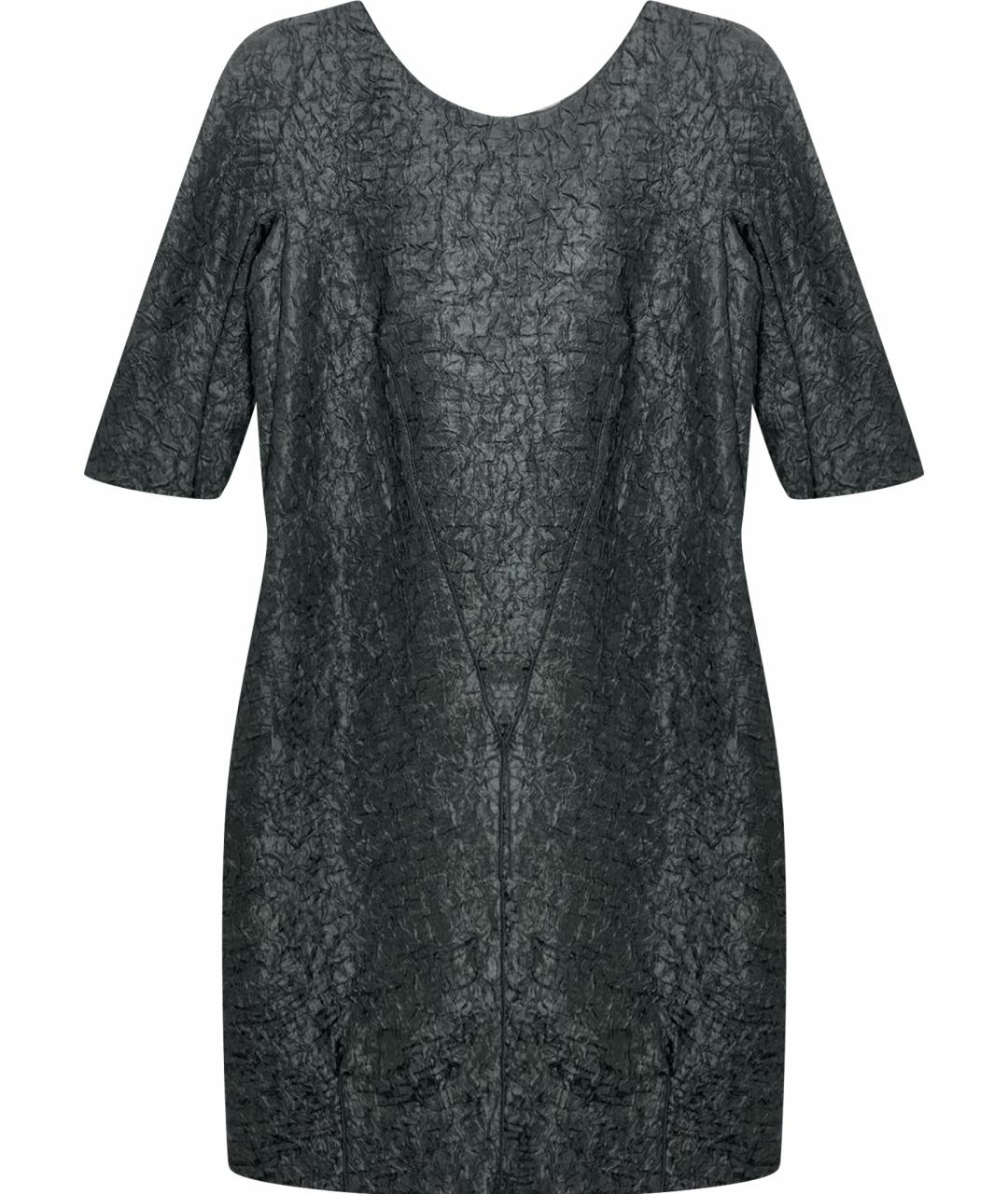 DOLCE&GABBANA Черное полиэстеровое платье, фото 1