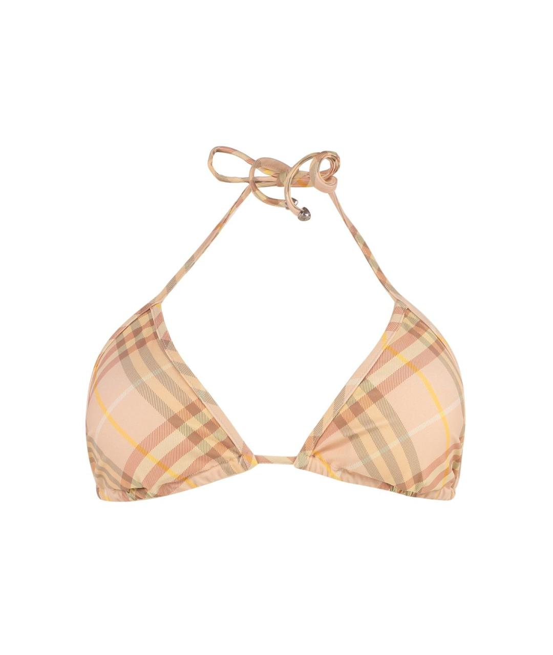 BURBERRY Розовый полиамидовый купальник, фото 1