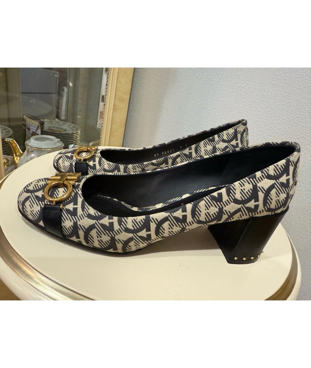 FERRAGAMO Мульти туфли, фото 4