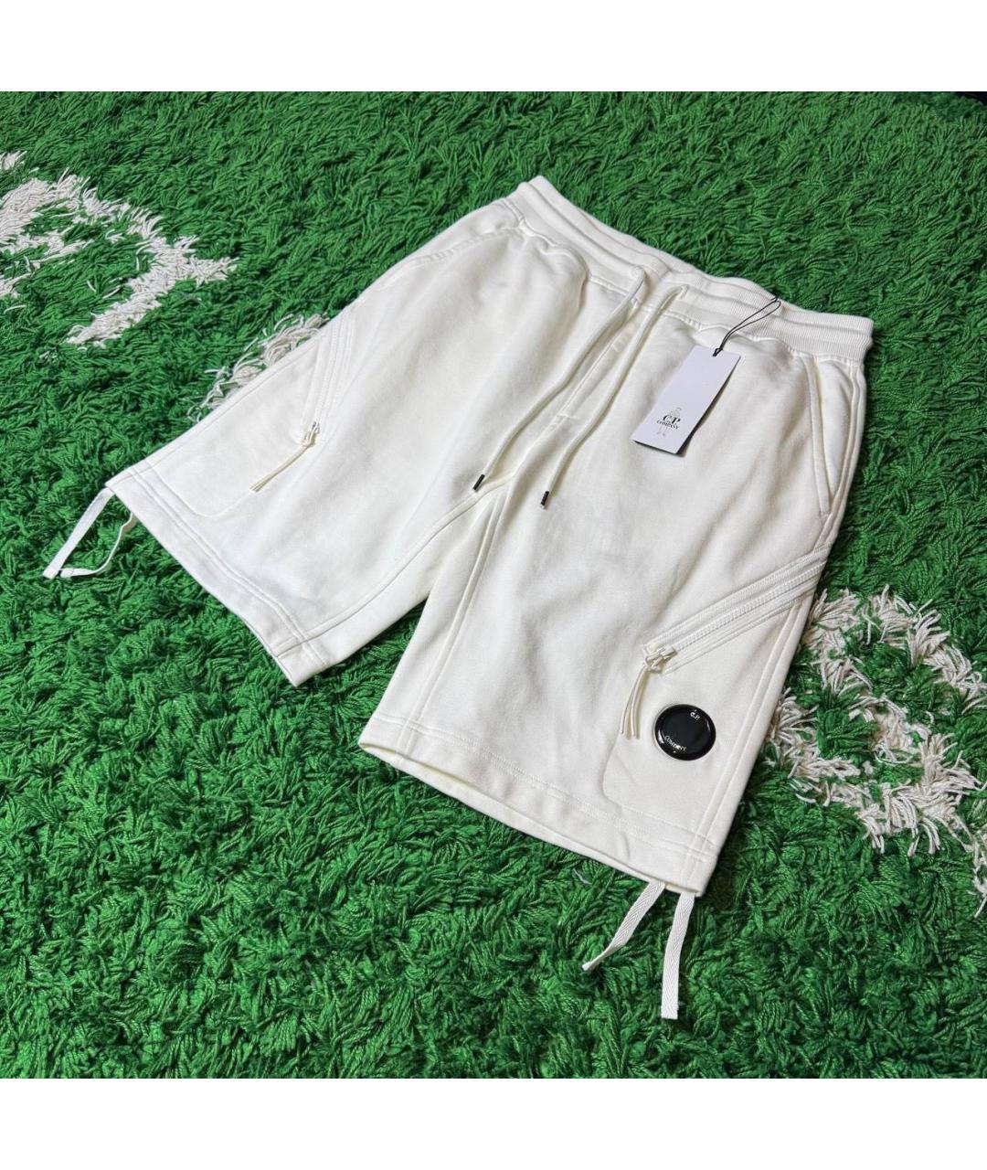 CP COMPANY Белые шорты, фото 2