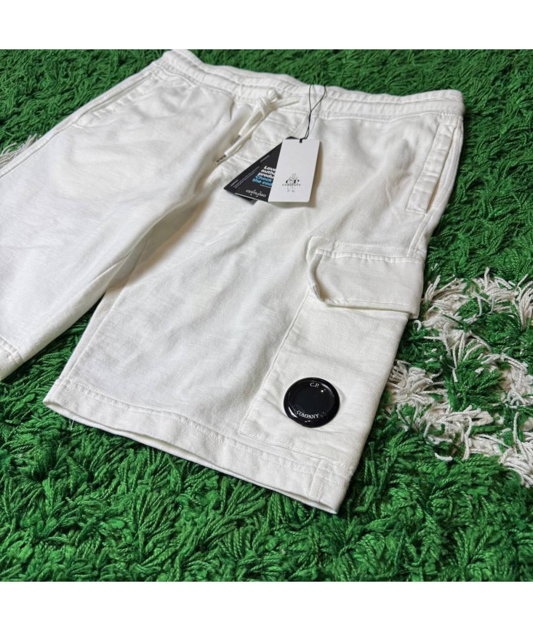 CP COMPANY Белые шорты, фото 3