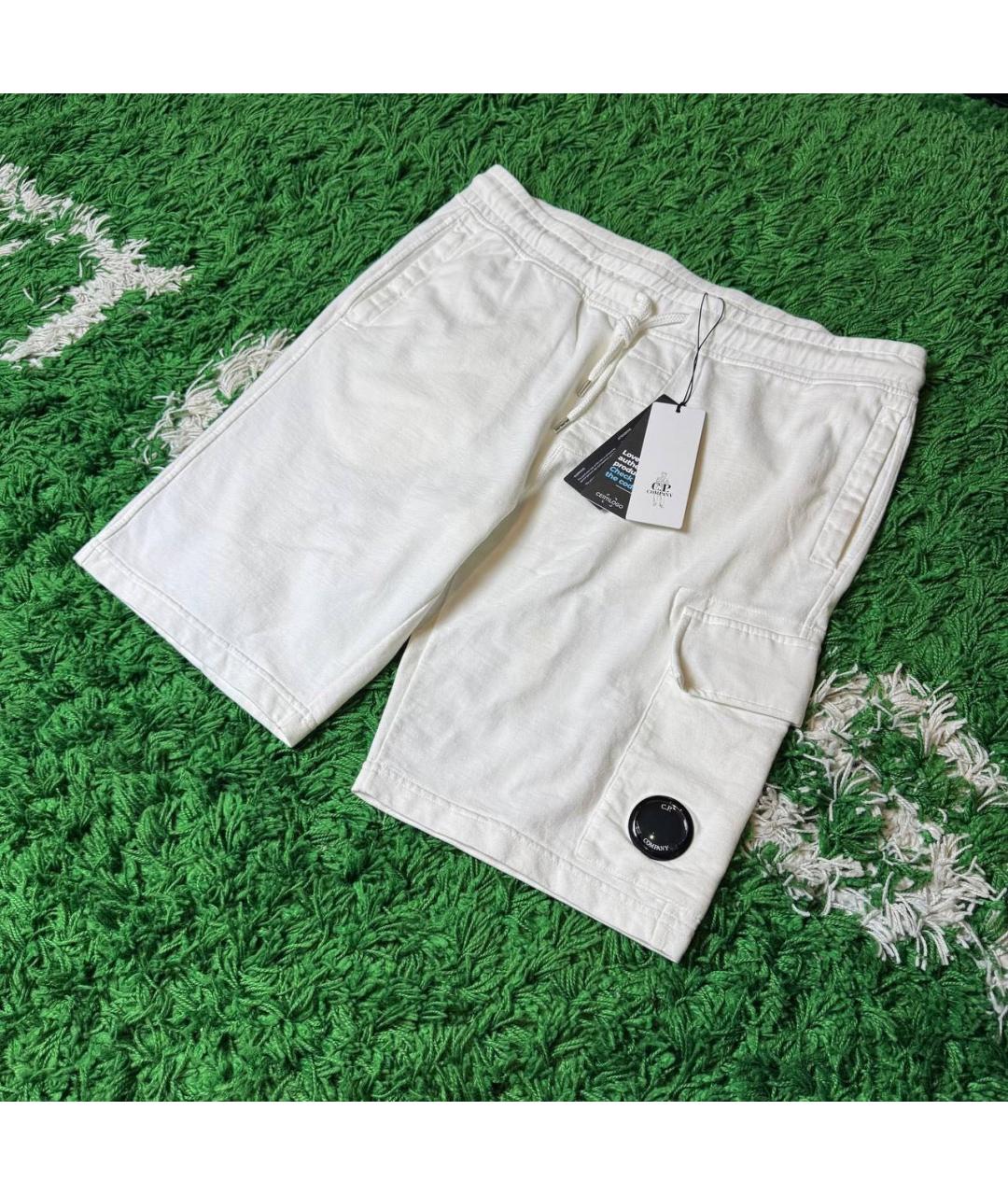CP COMPANY Белые шорты, фото 2
