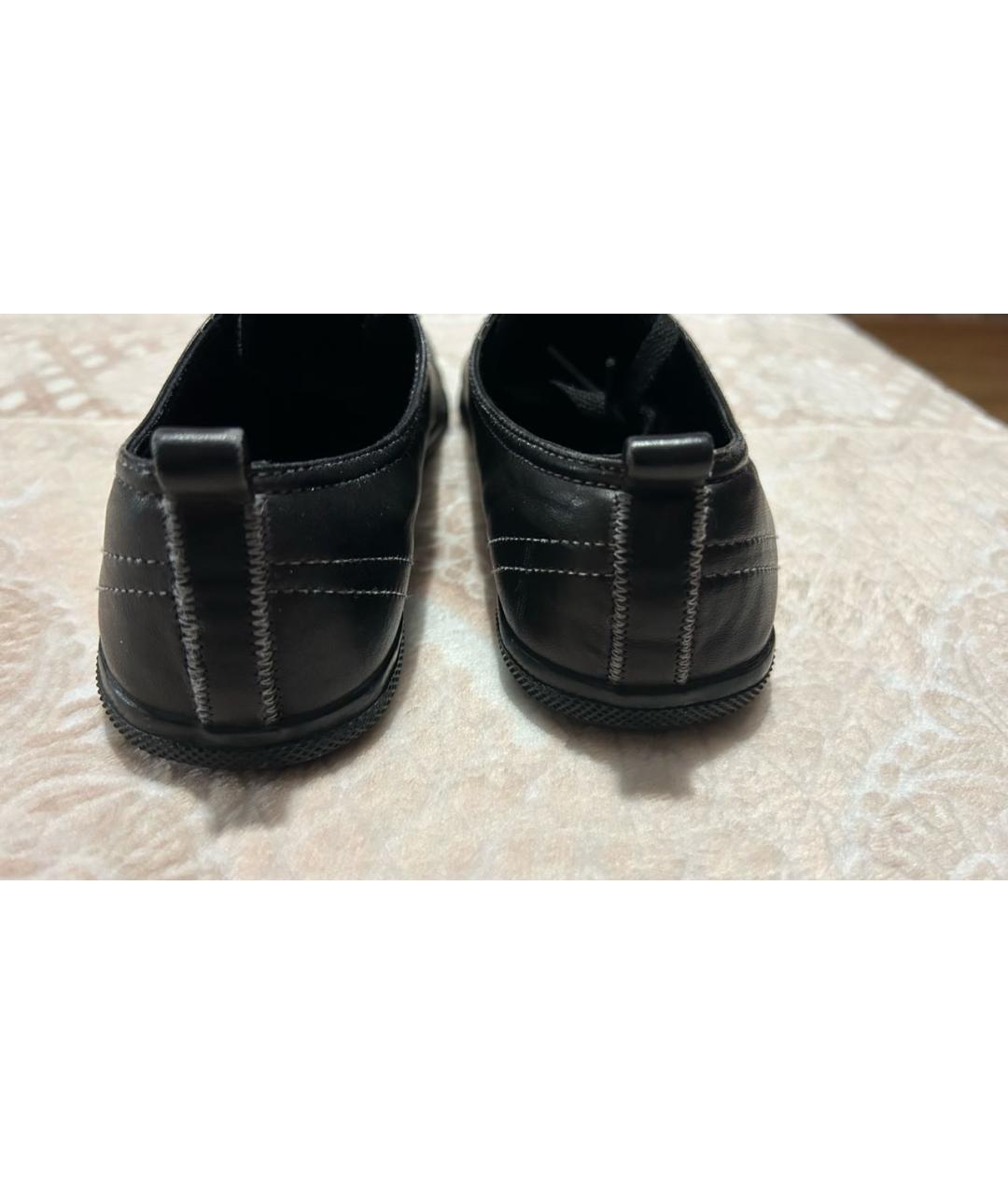 PRADA Черные кеды, фото 4