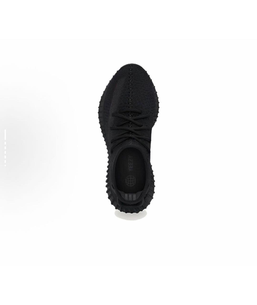 ADIDAS YEEZY Черные низкие кроссовки / кеды, фото 2