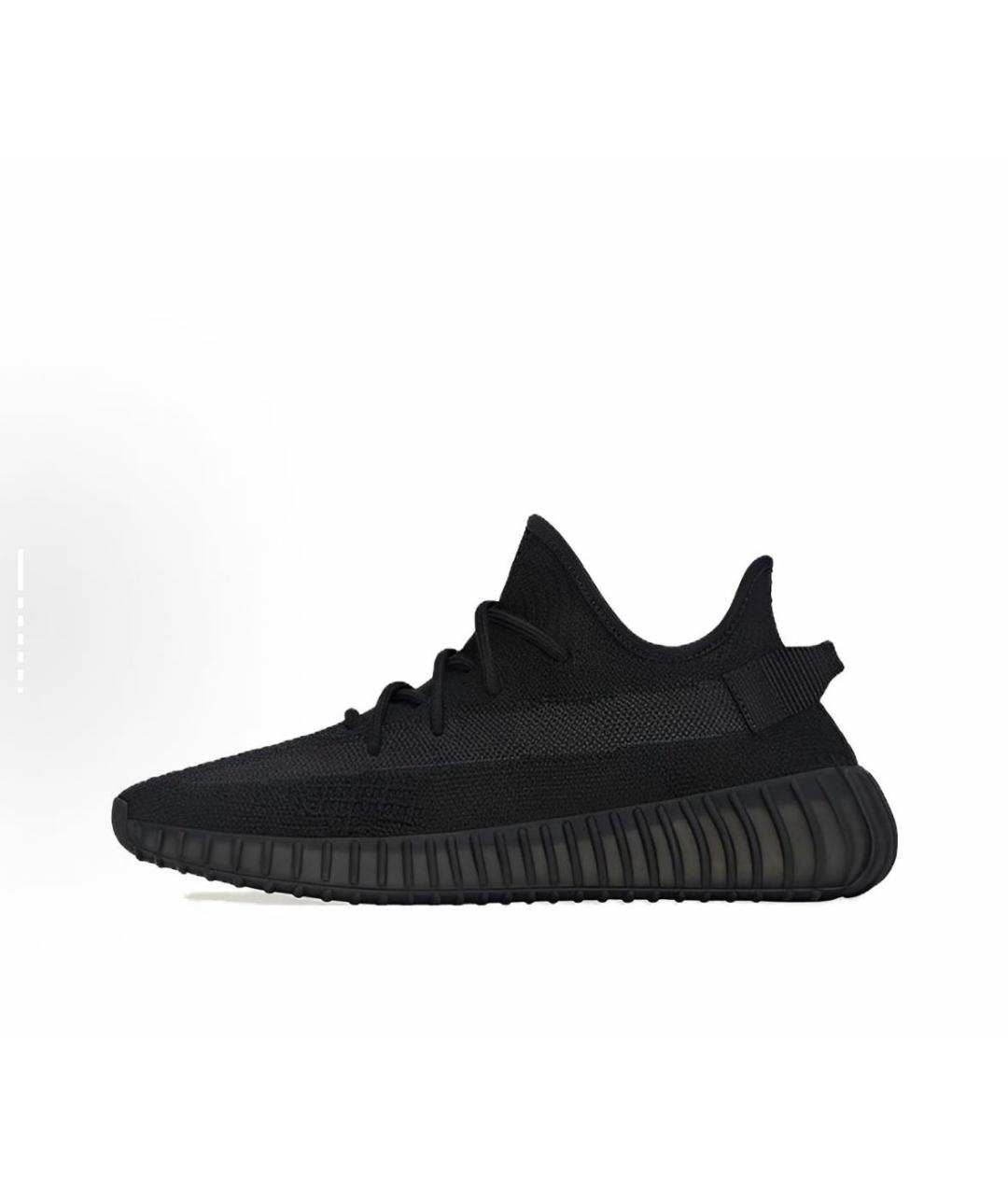 ADIDAS YEEZY Черные низкие кроссовки / кеды, фото 5