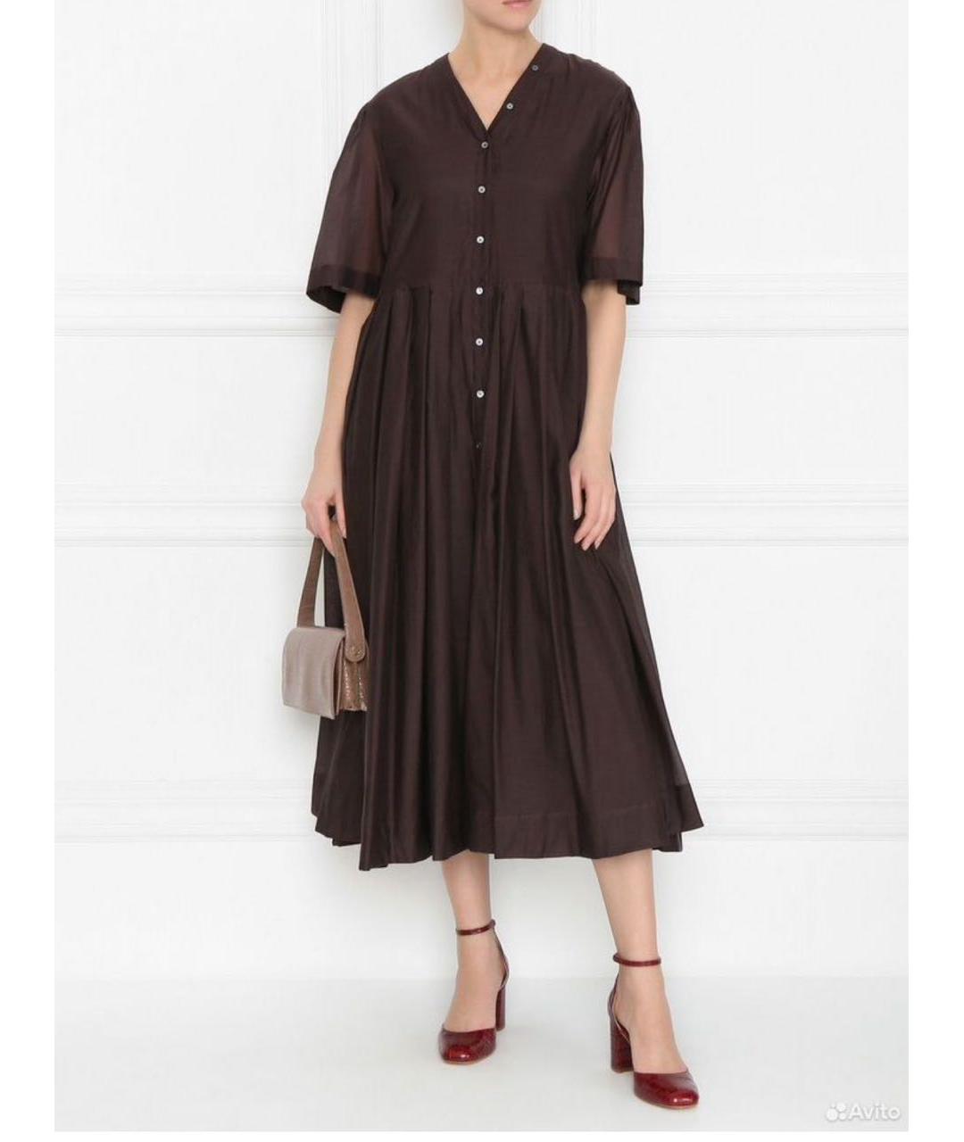 MAX MARA Хлопковое повседневное платье, фото 7