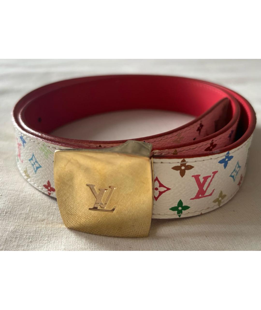 LOUIS VUITTON Мульти кожаный ремень, фото 9