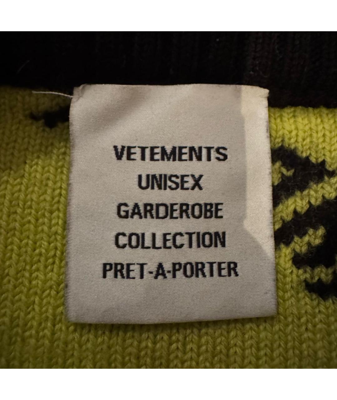 VETEMENTS Шерстяной джемпер / свитер, фото 2