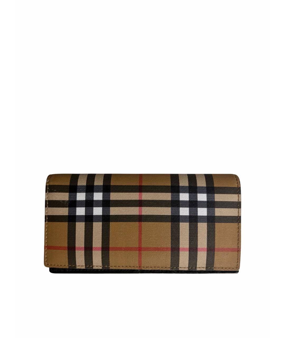 BURBERRY Бежевый кошелек, фото 1