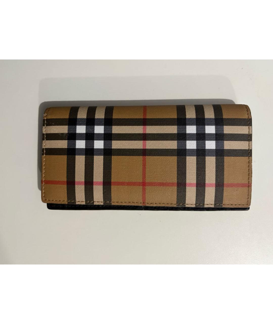 BURBERRY Бежевый кошелек, фото 8
