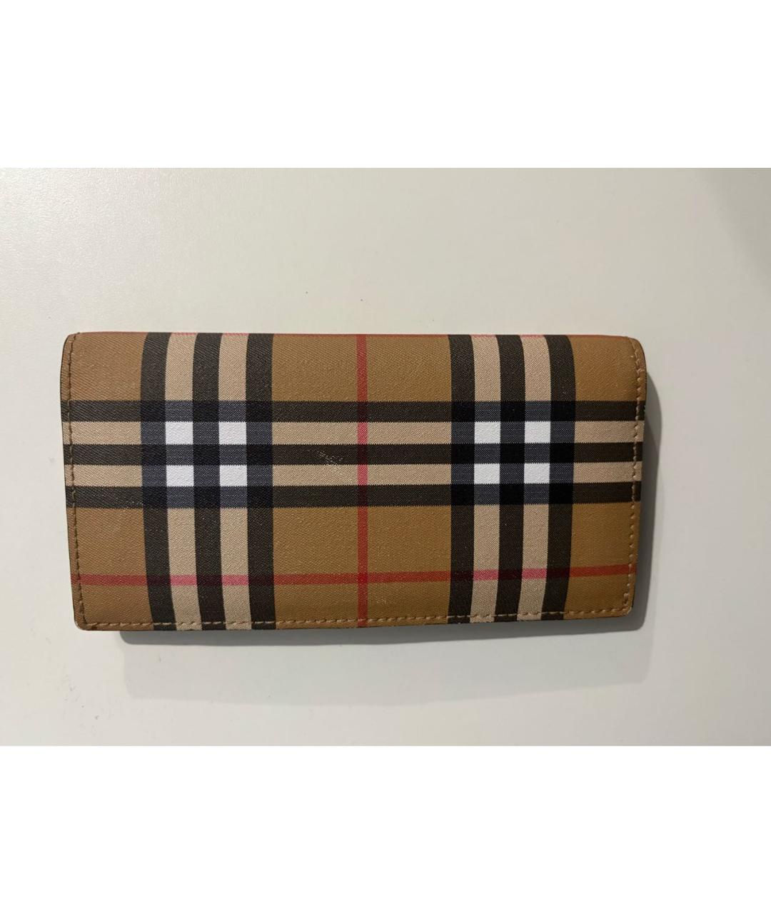 BURBERRY Бежевый кошелек, фото 2