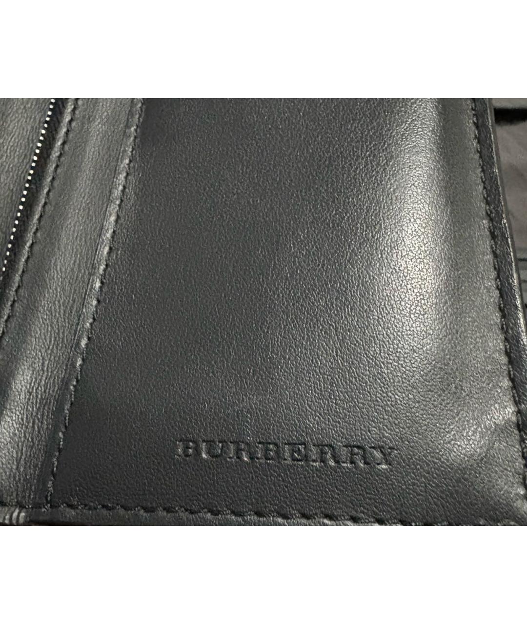 BURBERRY Бежевый кошелек, фото 4
