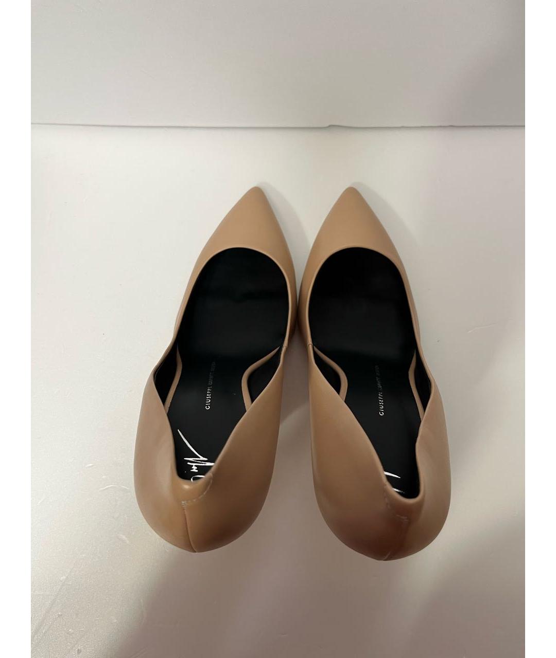 GIUSEPPE ZANOTTI DESIGN Розовые кожаные туфли, фото 3