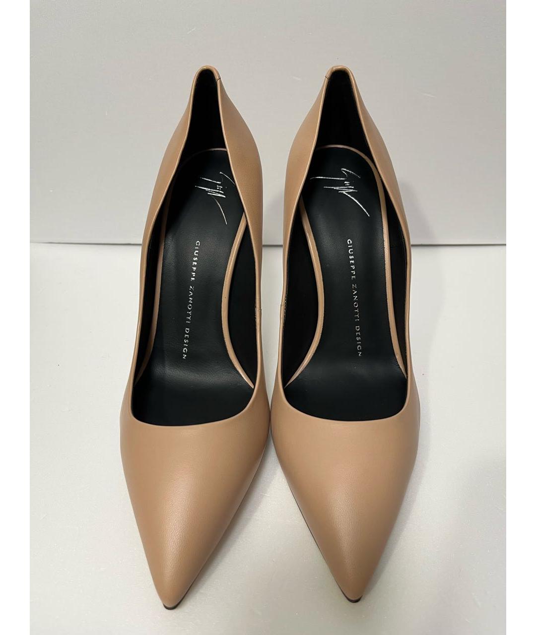 GIUSEPPE ZANOTTI DESIGN Розовые кожаные туфли, фото 2
