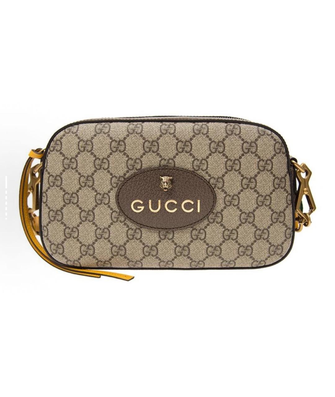 GUCCI Коричневая сумка через плечо, фото 2