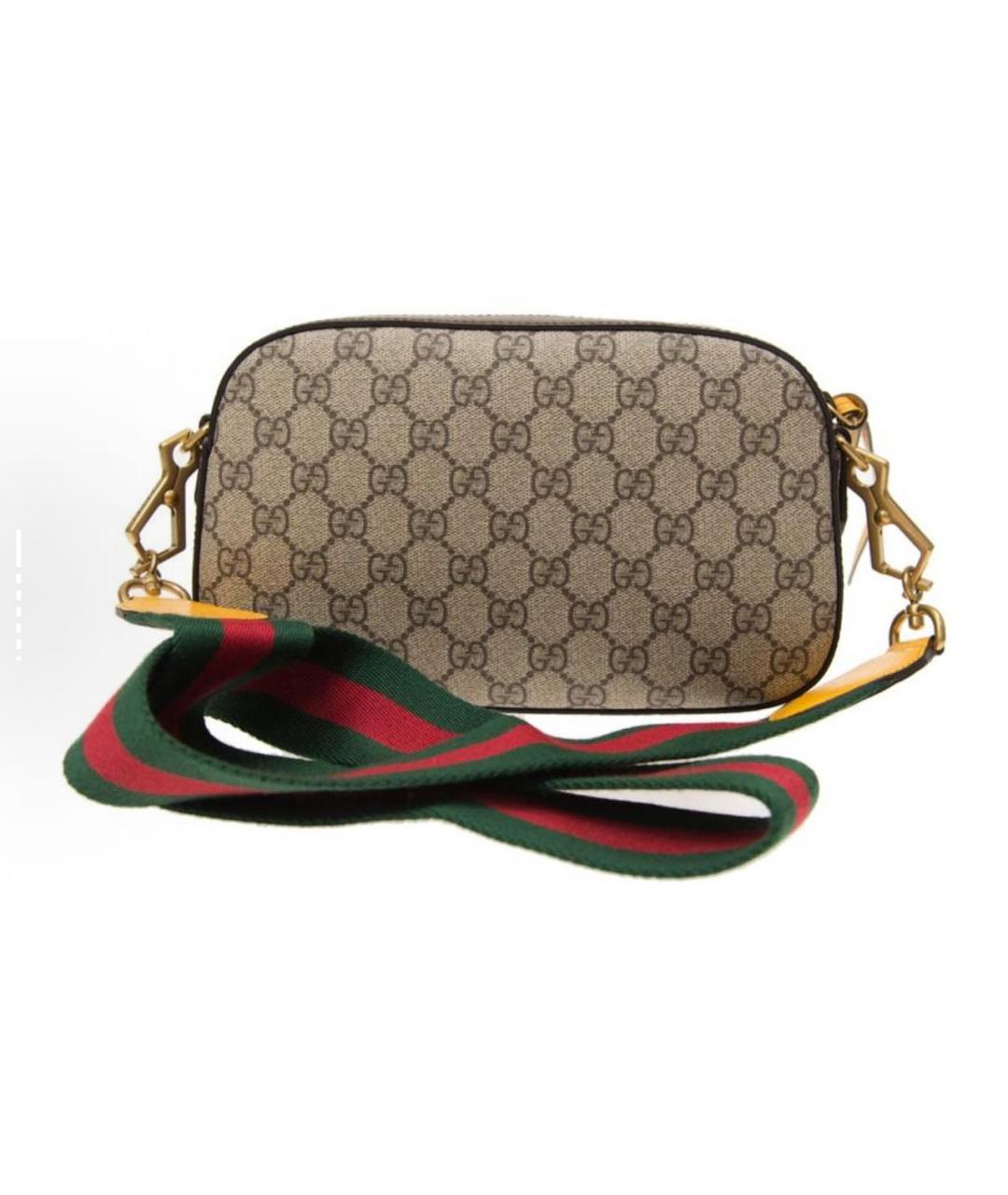 GUCCI Коричневая сумка через плечо, фото 4