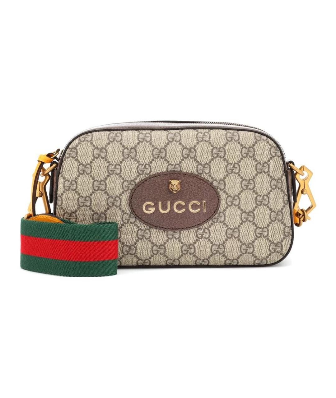 GUCCI Коричневая сумка через плечо, фото 1