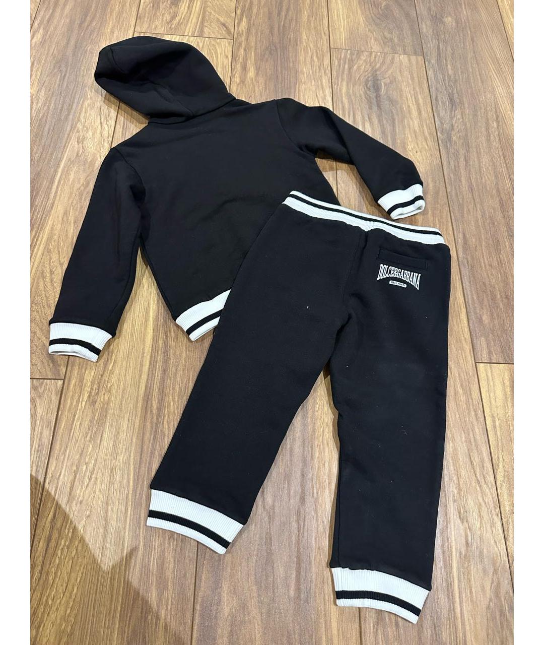 DOLCE & GABBANA KIDS Черный комплект, фото 5