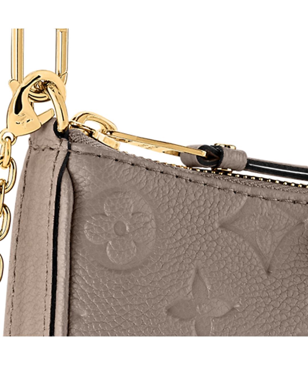 LOUIS VUITTON Бежевая сумка через плечо из канвы, фото 5