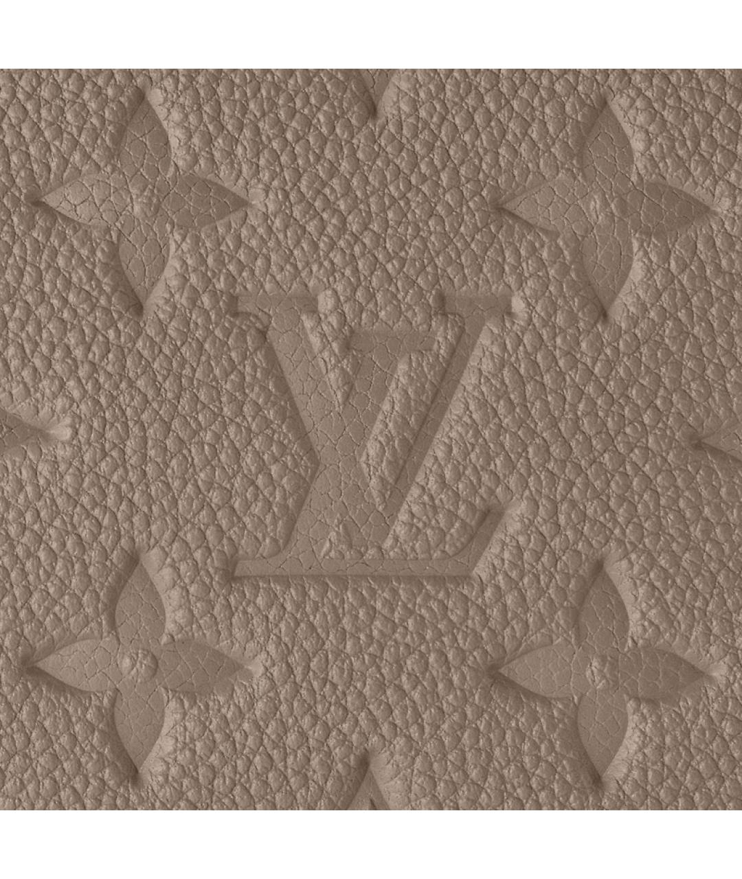 LOUIS VUITTON Бежевая сумка через плечо из канвы, фото 6