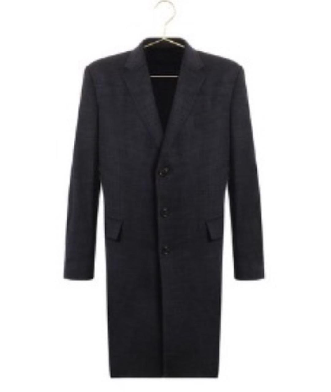 ERMENEGILDO ZEGNA XXX Темно-синее кашемировое пальто, фото 9
