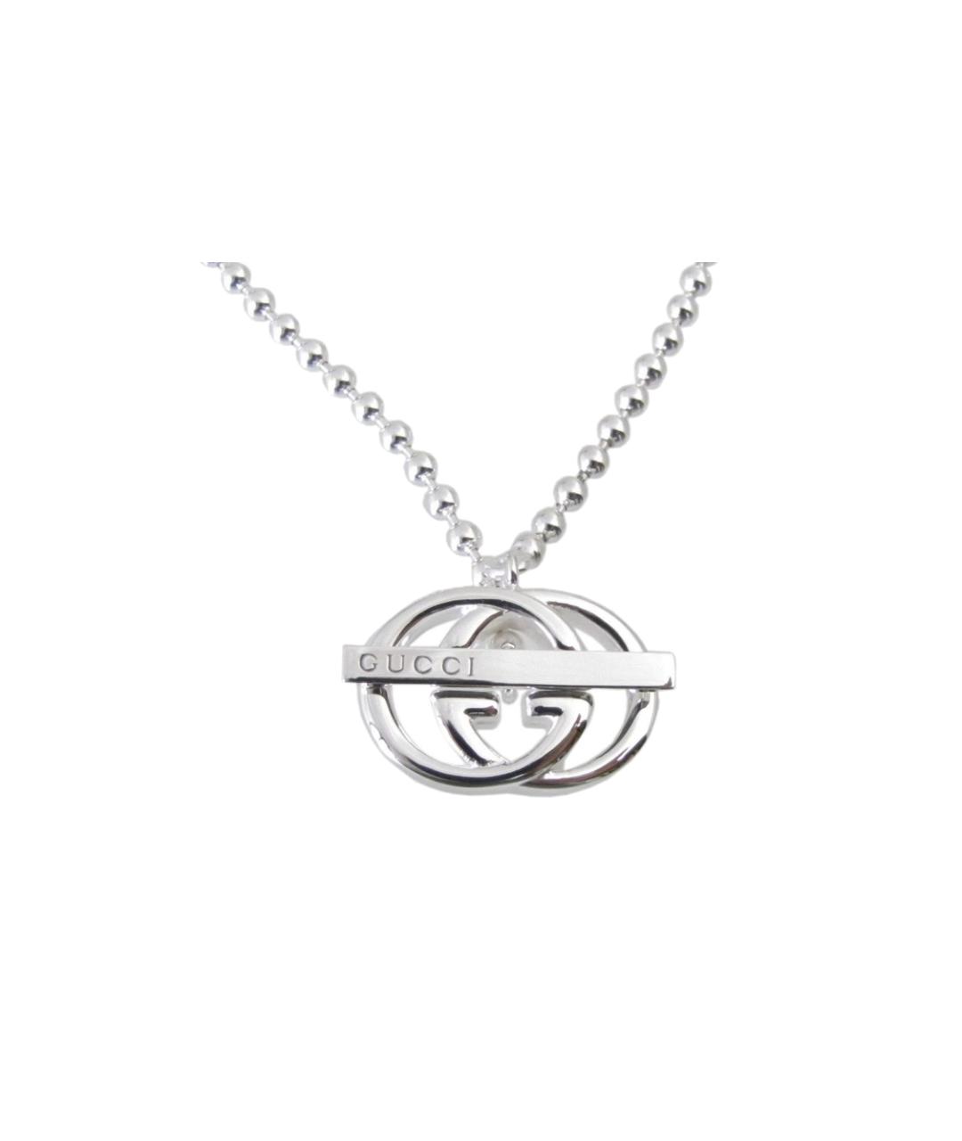 GUCCI Серебряная цепочка/подвеска, фото 1