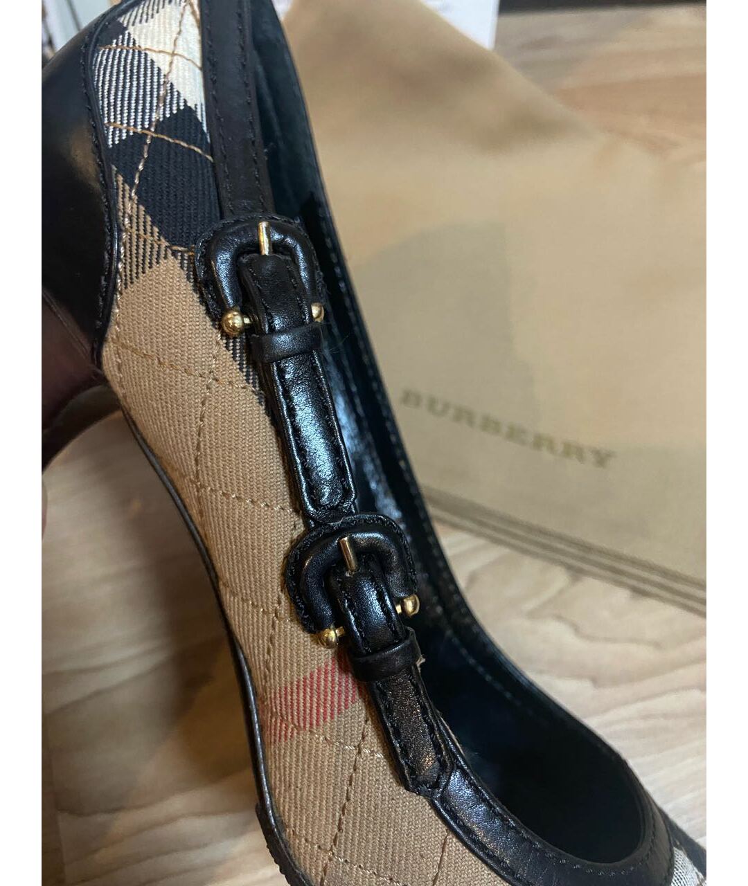 BURBERRY Мульти кожаные туфли, фото 3