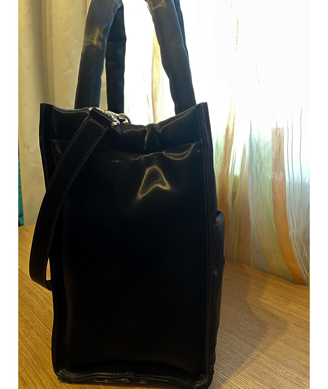 ARMANI EXCHANGE Черная сумка с короткими ручками, фото 3