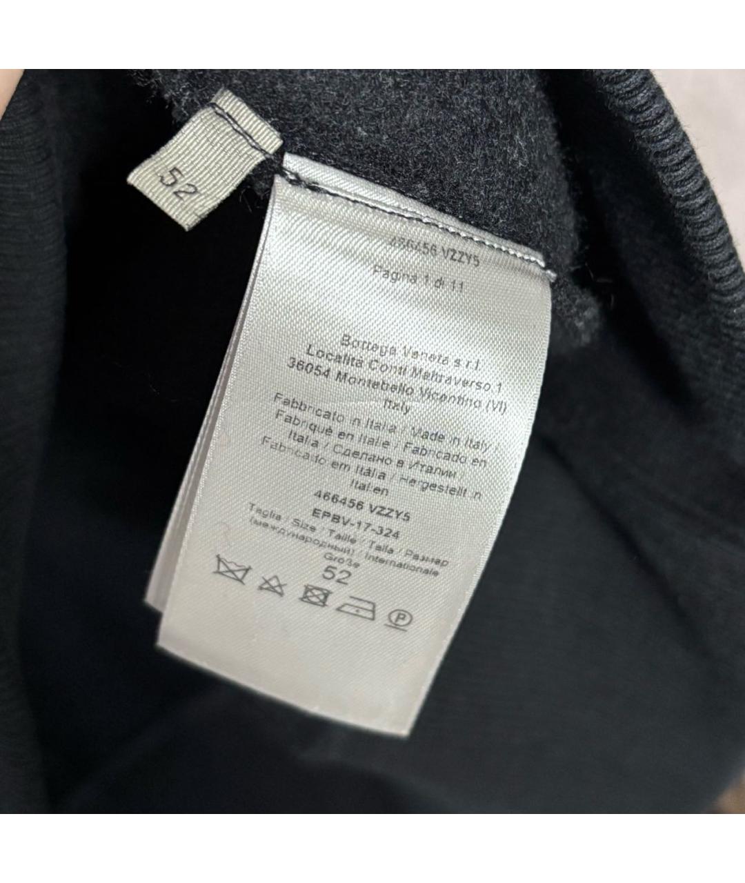 BOTTEGA VENETA Черный шерстяной джемпер / свитер, фото 5