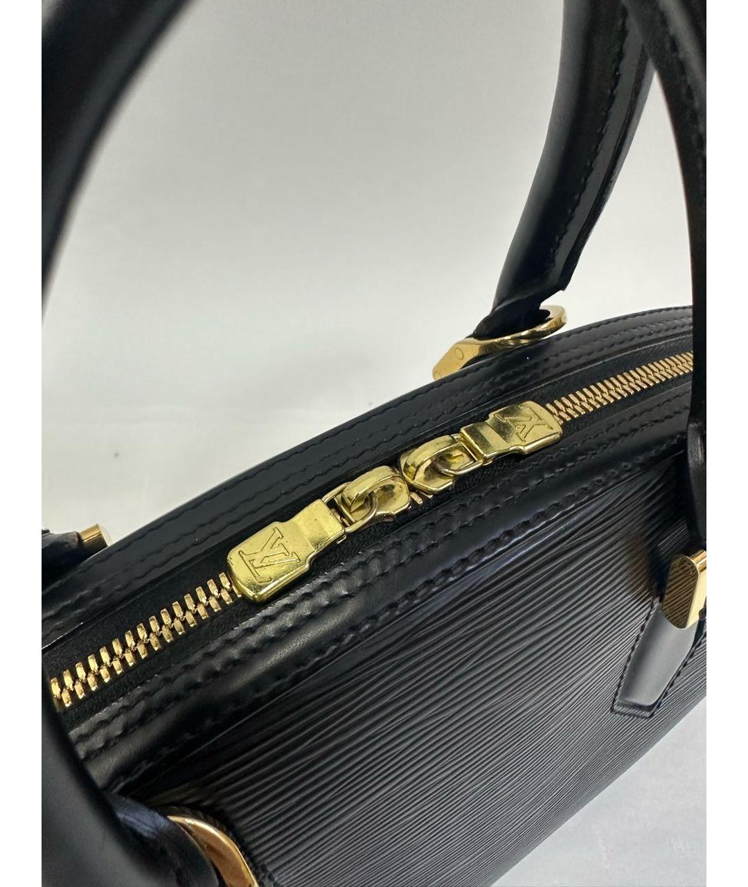 LOUIS VUITTON Кожаная сумка с короткими ручками, фото 6