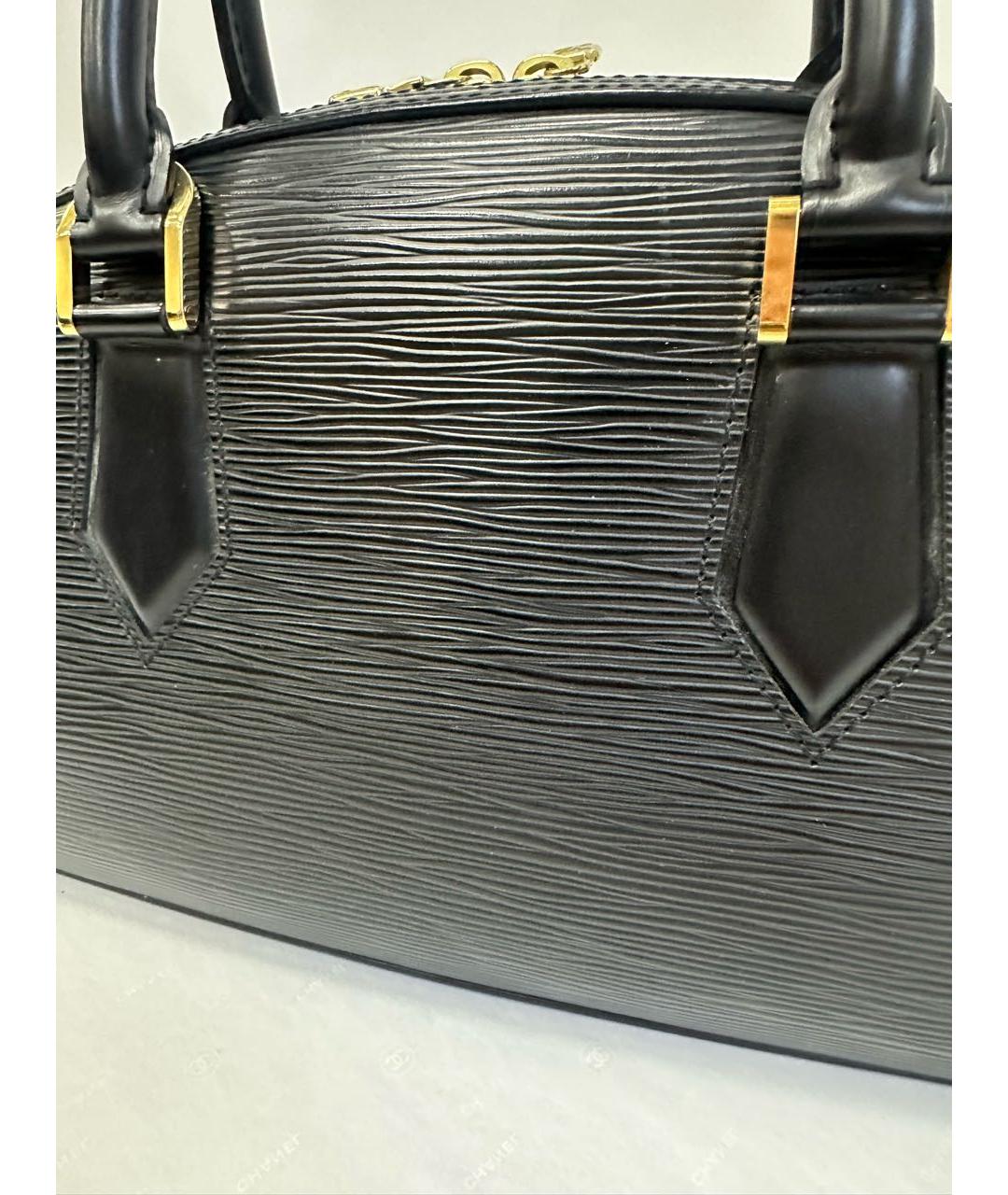 LOUIS VUITTON Кожаная сумка с короткими ручками, фото 7