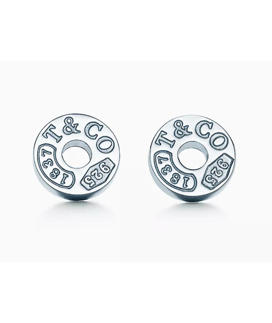 TIFFANY&CO Серебряные серебряные серьги, фото 6