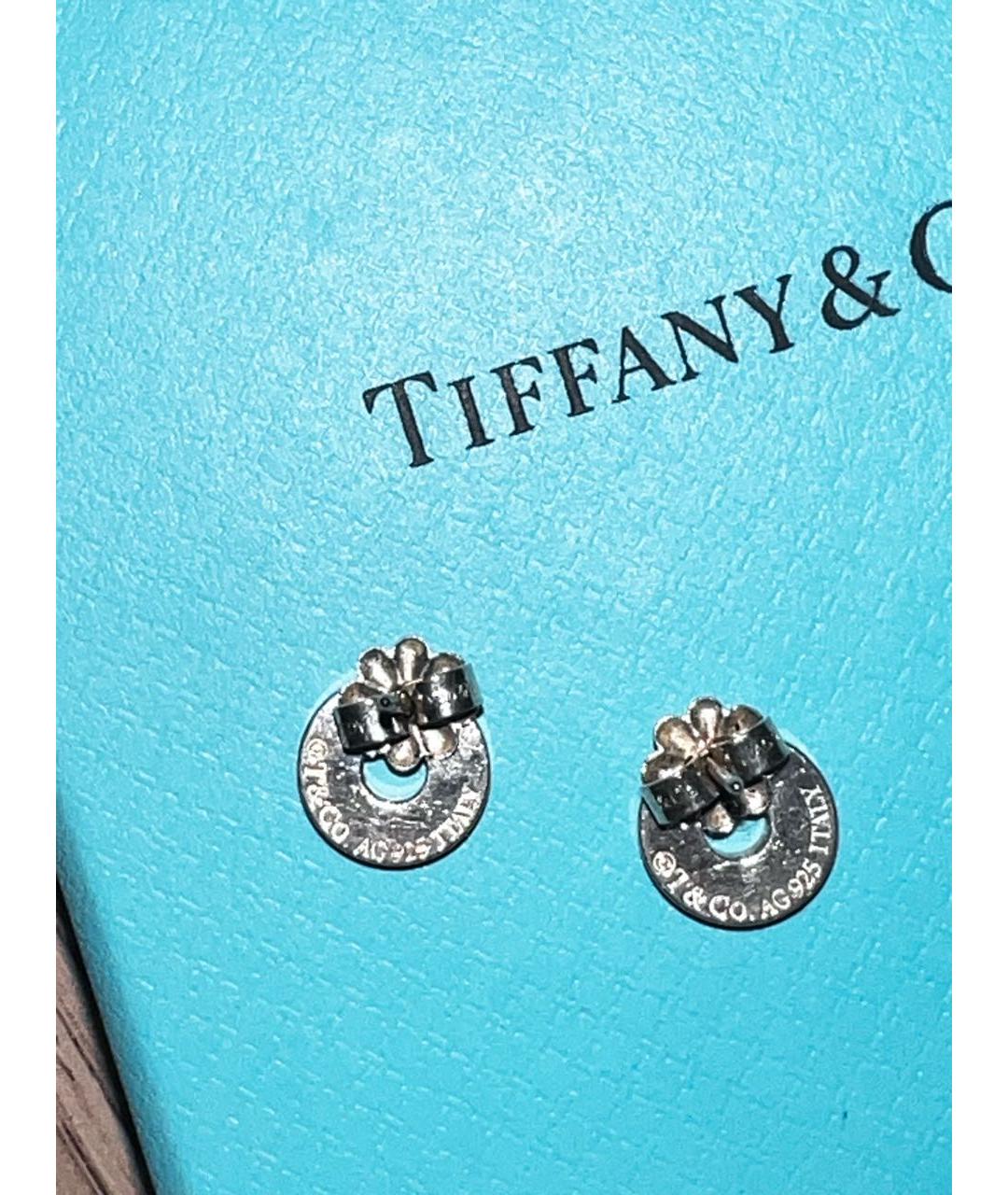 TIFFANY&CO Серебряные серебряные серьги, фото 4