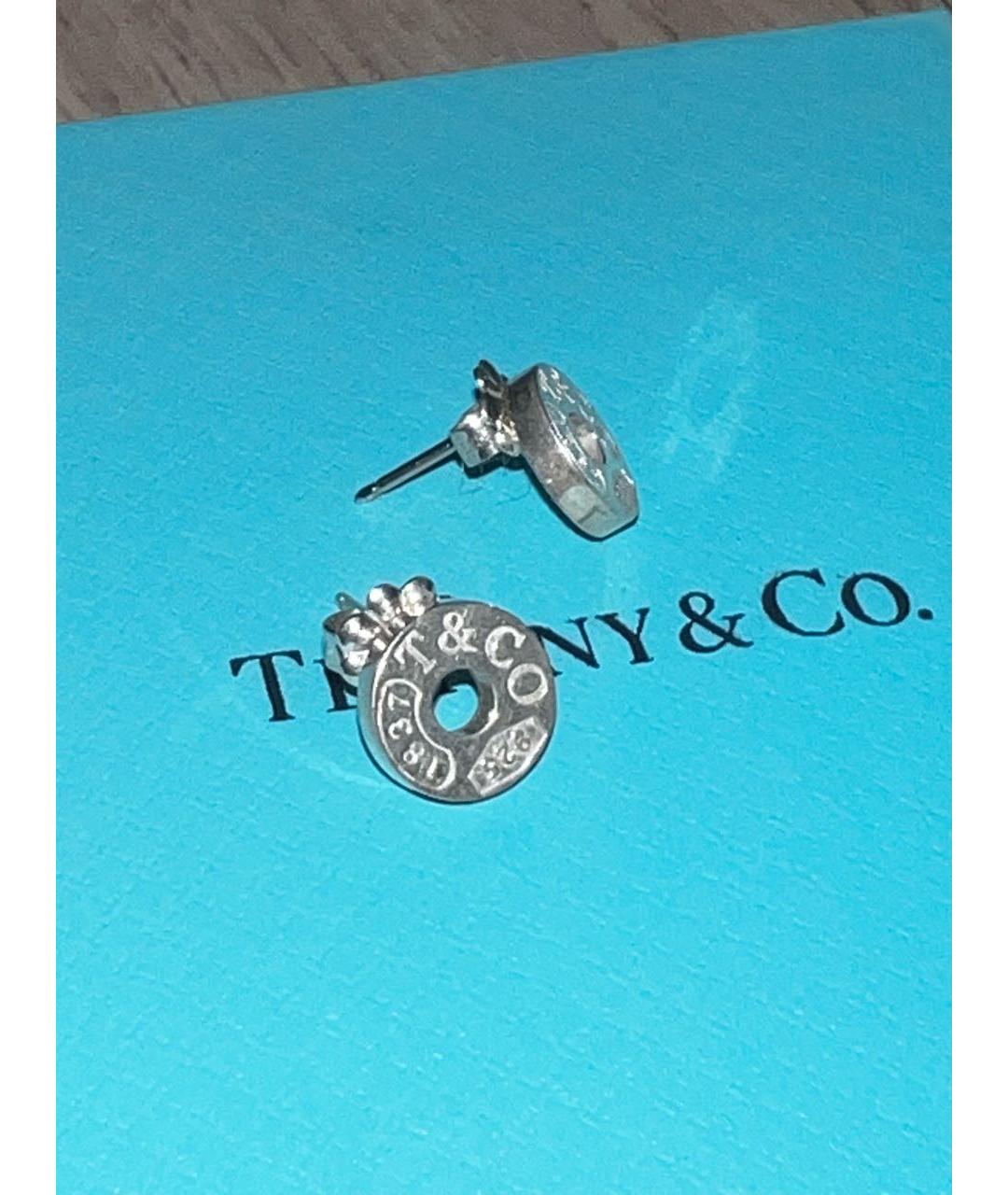 TIFFANY&CO Серебряные серебряные серьги, фото 3
