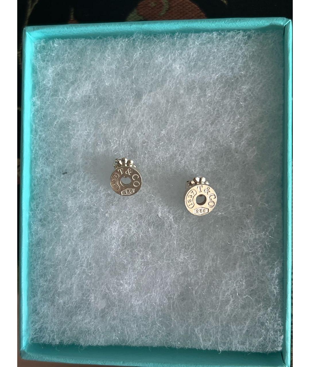 TIFFANY&CO Серебряные серебряные серьги, фото 2