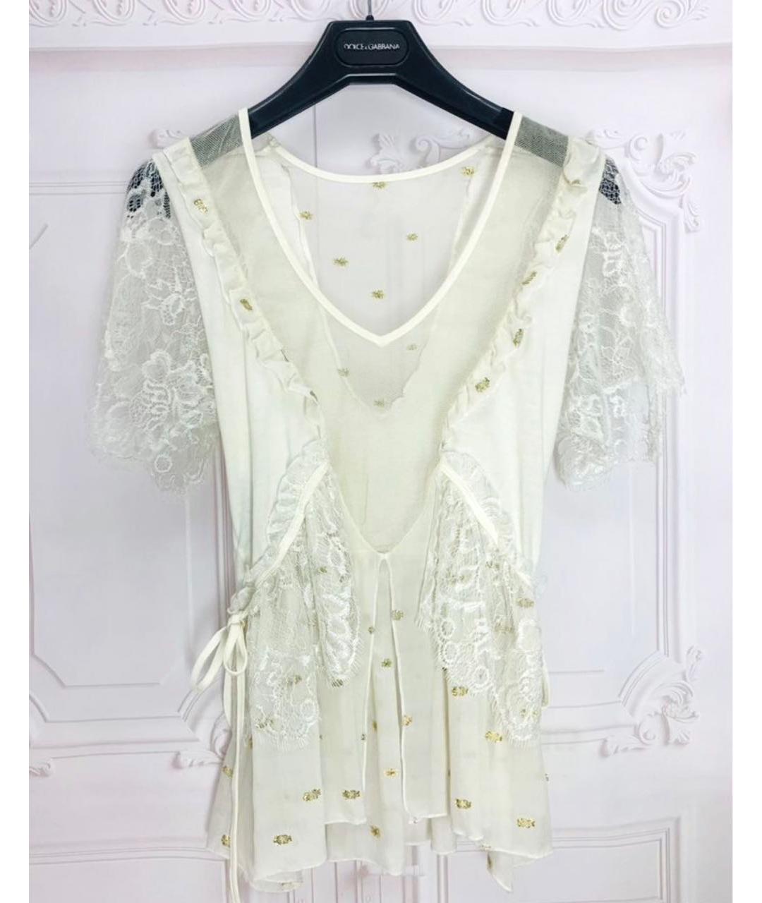 DOLCE&GABBANA Шелковая блузы, фото 8
