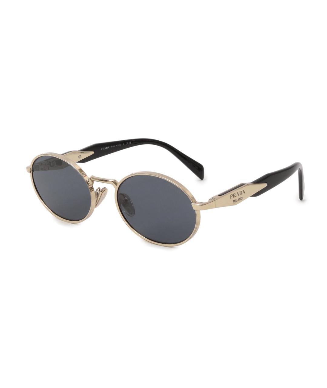 PRADA Металлические солнцезащитные очки, фото 1