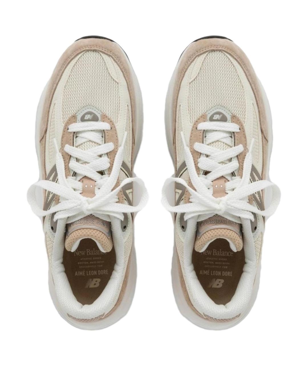 NEW BALANCE Розовые низкие кроссовки / кеды, фото 4
