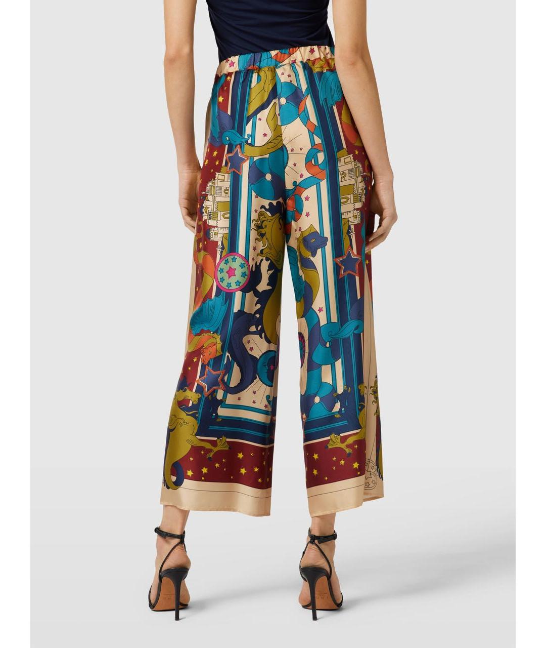 WEEKEND MAX MARA Шелковые прямые брюки, фото 2