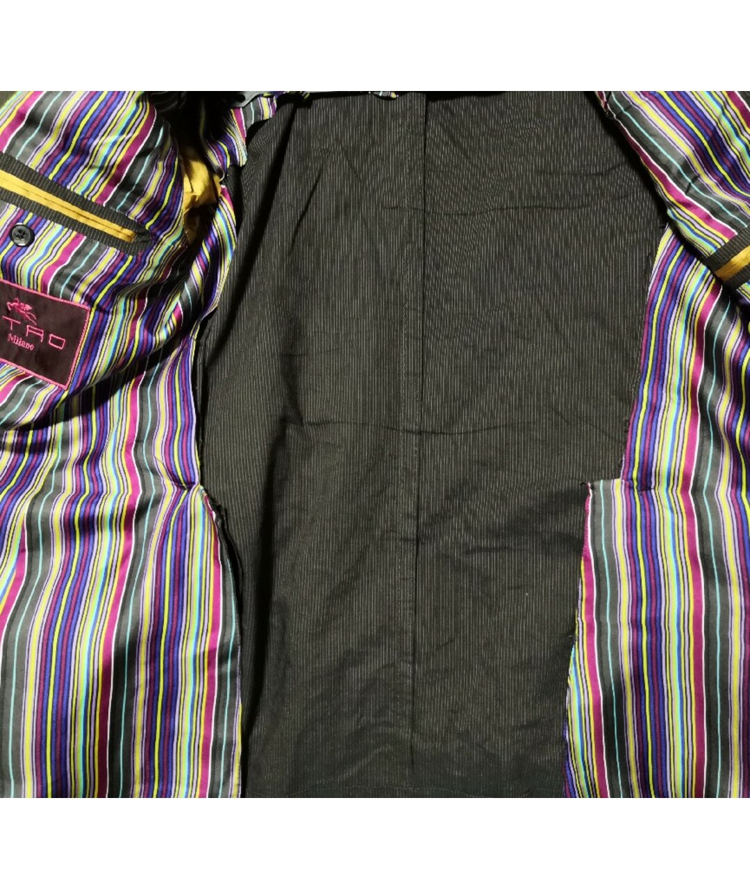 ETRO Коричневый хлопковый пиджак, фото 7