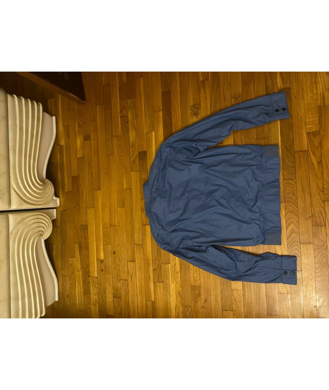 KARL LAGERFELD Голубая полиэстеровая куртка, фото 2